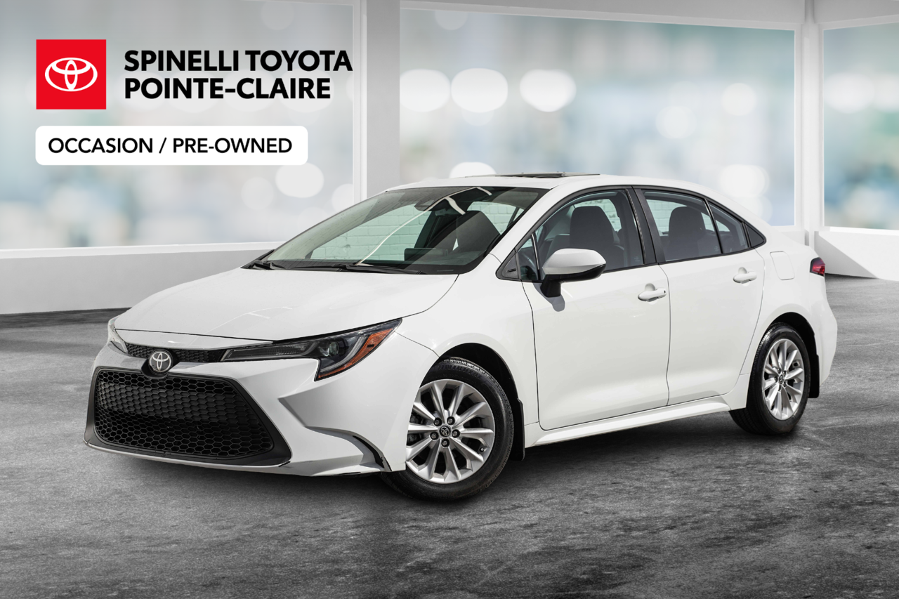White 2022 Toyota Corolla Sedan Front-Wheel Drive Automatic