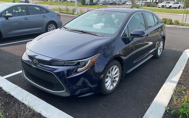 Blue 2022 Toyota Corolla Sedan  Continuously Variable Transmission