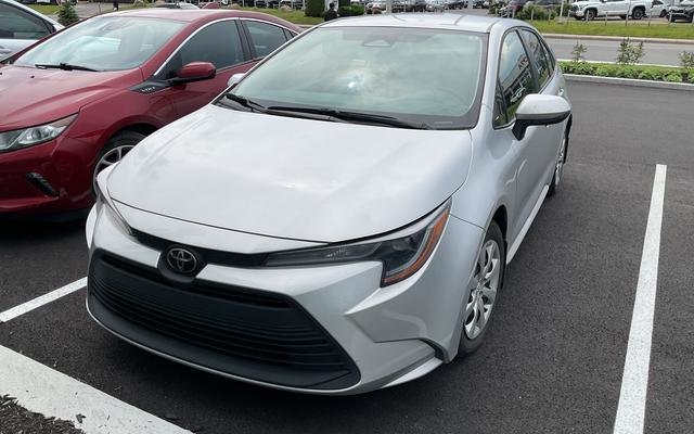 Silver 2023 Toyota Corolla Sedan Front-Wheel Drive Continuously Variable Transmission
