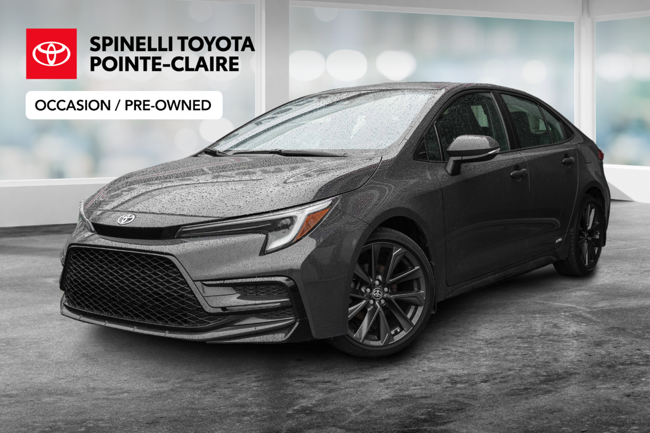 Gray 2024 Toyota Corolla Hybrid Sedan