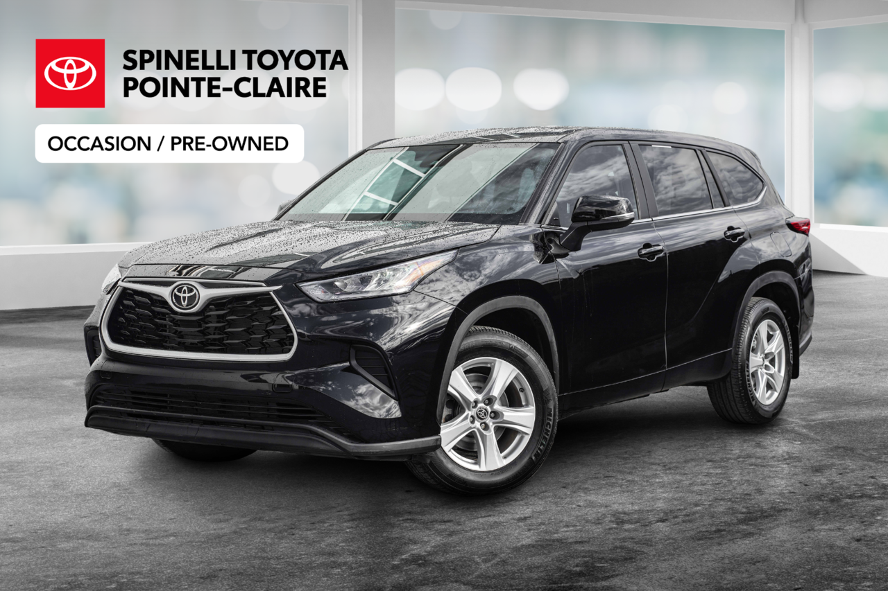 Black 2023 Toyota Highlander SUV / Crossover All-Wheel Drive Automatic