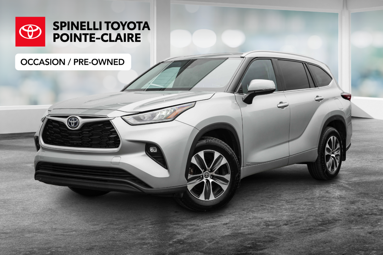Silver 2024 Toyota Highlander Hybrid SUV / Crossover All-Wheel Drive