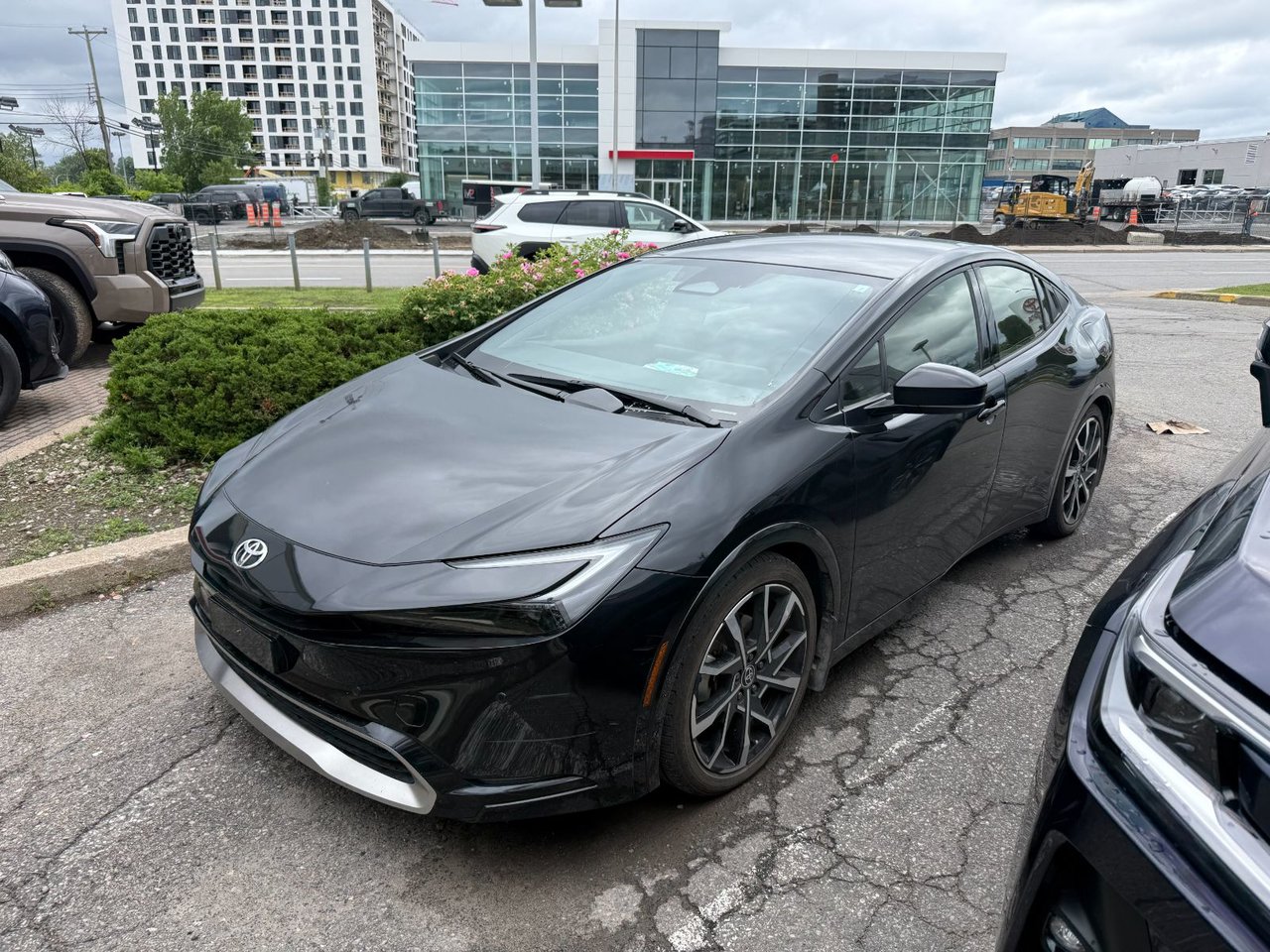 Black 2024 Toyota Prius Prime Sedan