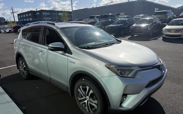 Silver 2016 Toyota RAV4 Hybrid SUV / Crossover All-Wheel Drive