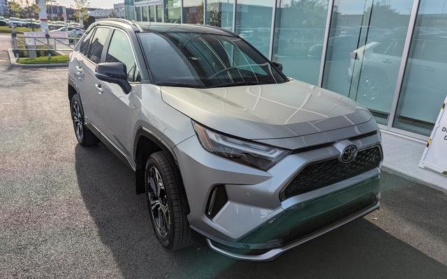 Silver 2025 Toyota RAV4 Plug-in Hybrid SUV / Crossover All-Wheel Drive