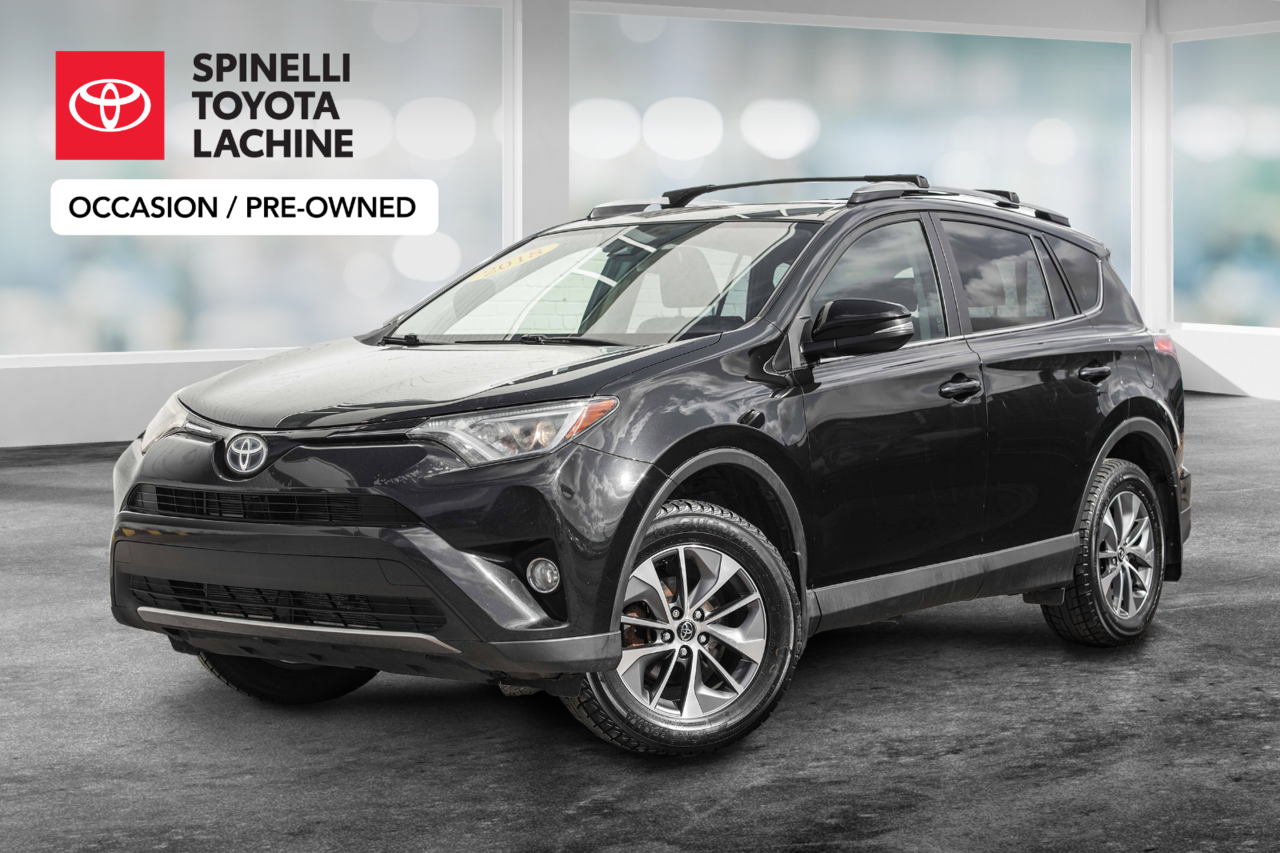 Black 2018 Toyota RAV4 Hybrid SUV / Crossover All-Wheel Drive