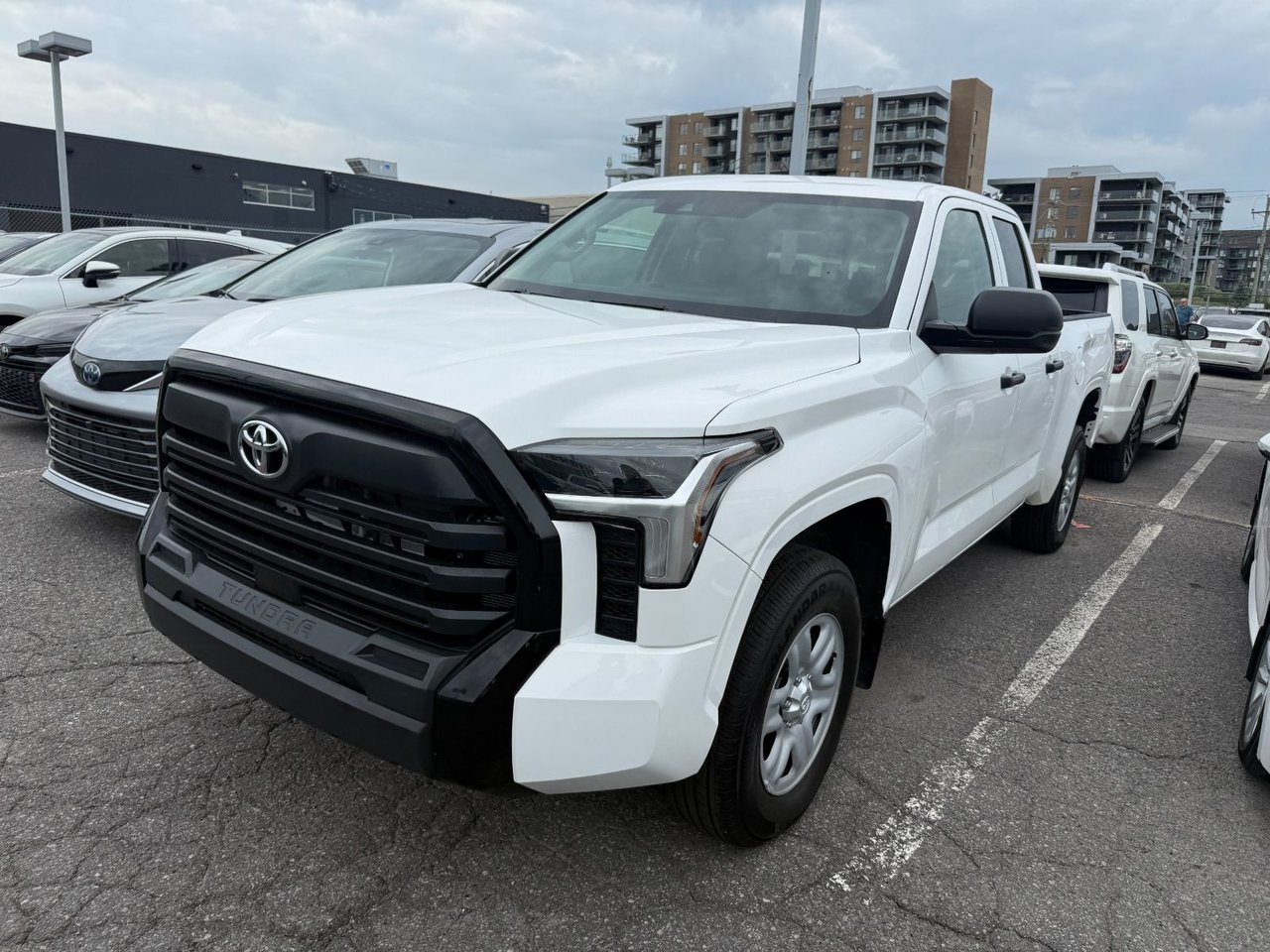 Gray 2024 Toyota Tundra Pickup Truck Four-Wheel Drive Automatic
