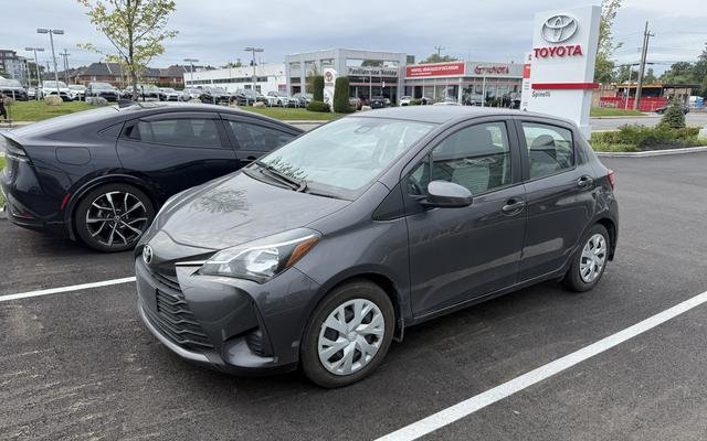 Gray 2018 Toyota Yaris Hatchback Front-Wheel Drive 