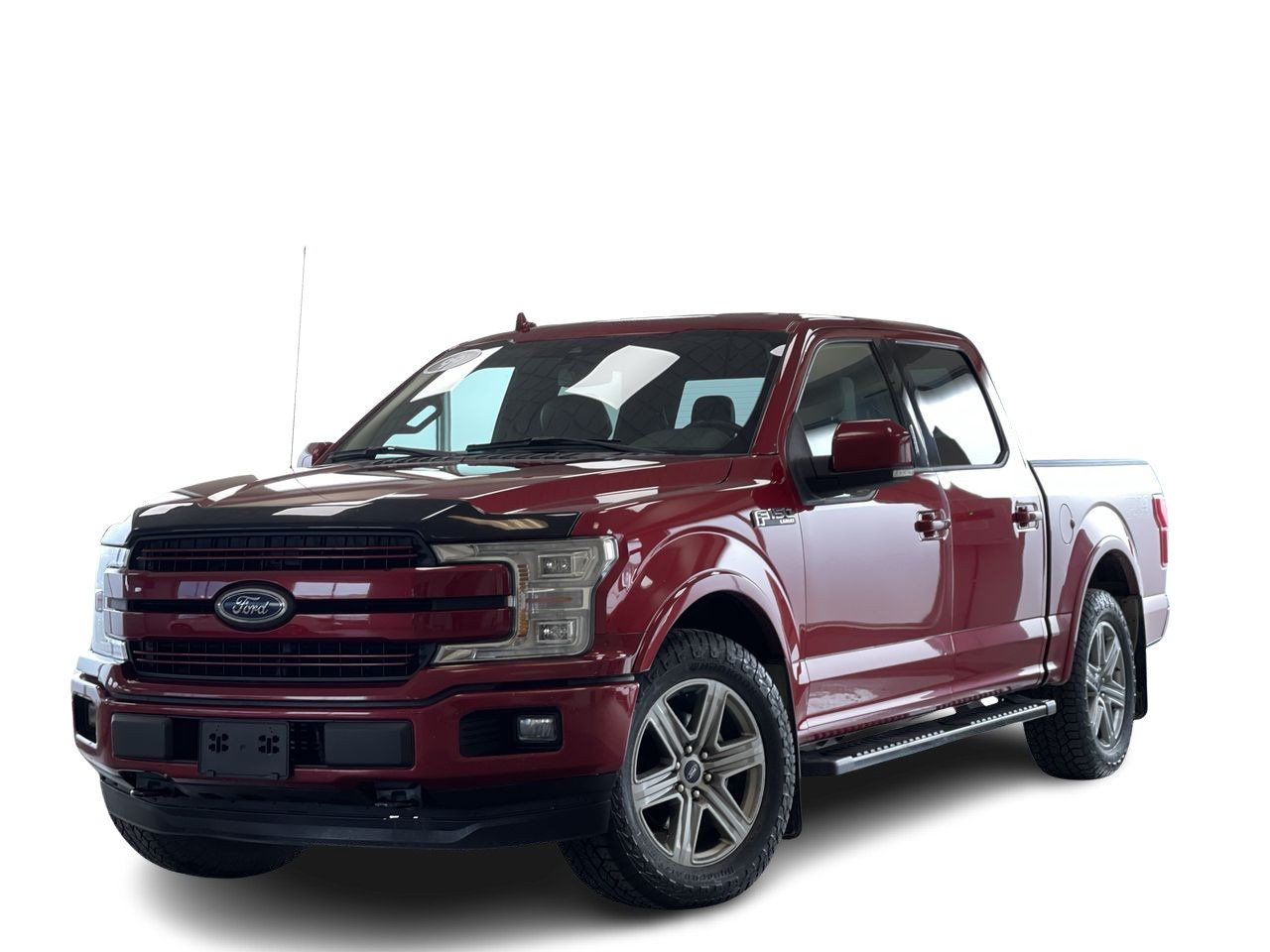 Red 2018 Ford F-150 Pickup Truck Four-Wheel Drive Automatic