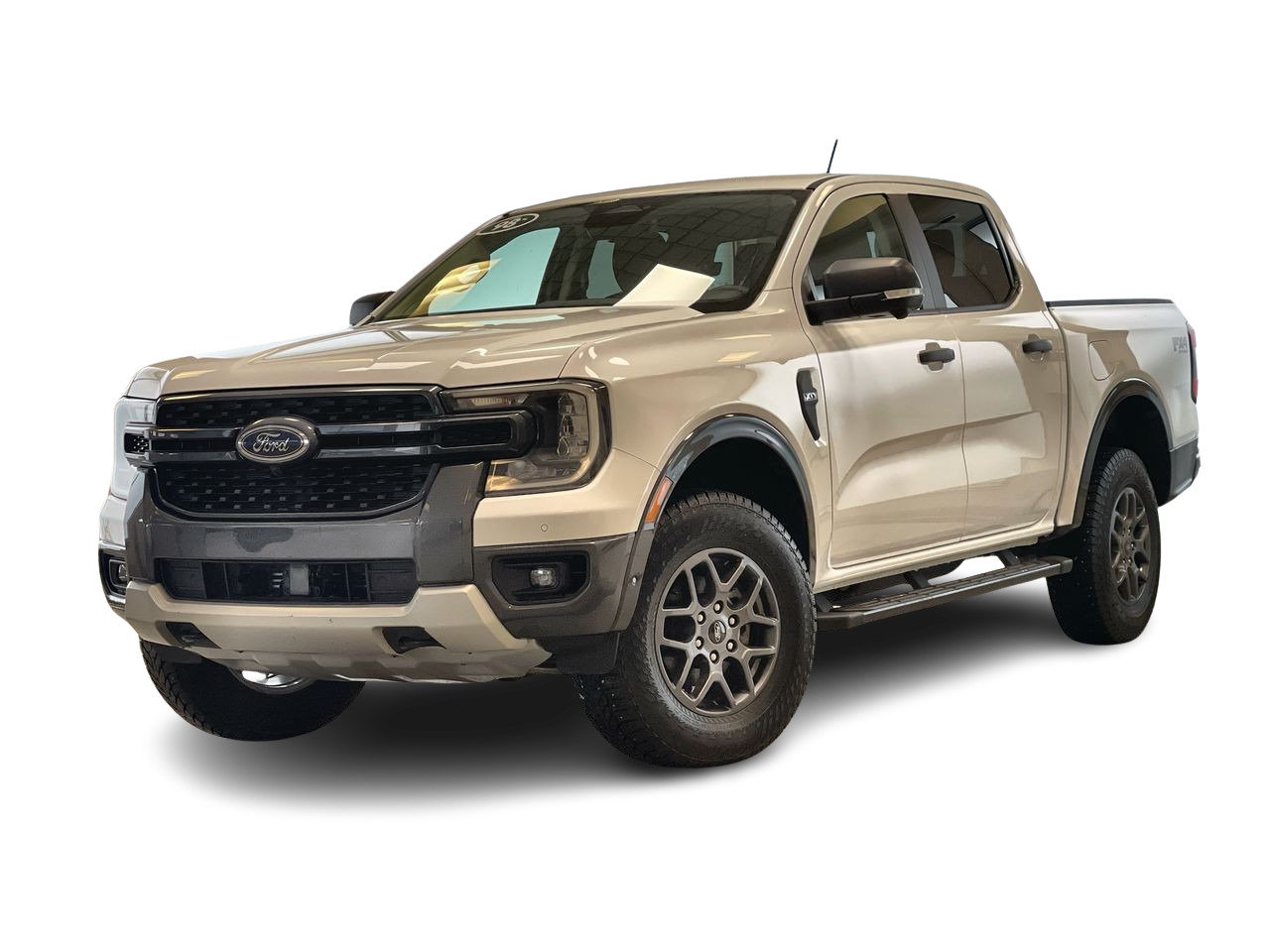Oxford White 2024 Ford Ranger XLT SuperCrew 4WD Pickup Truck Four-Wheel Drive Automatic