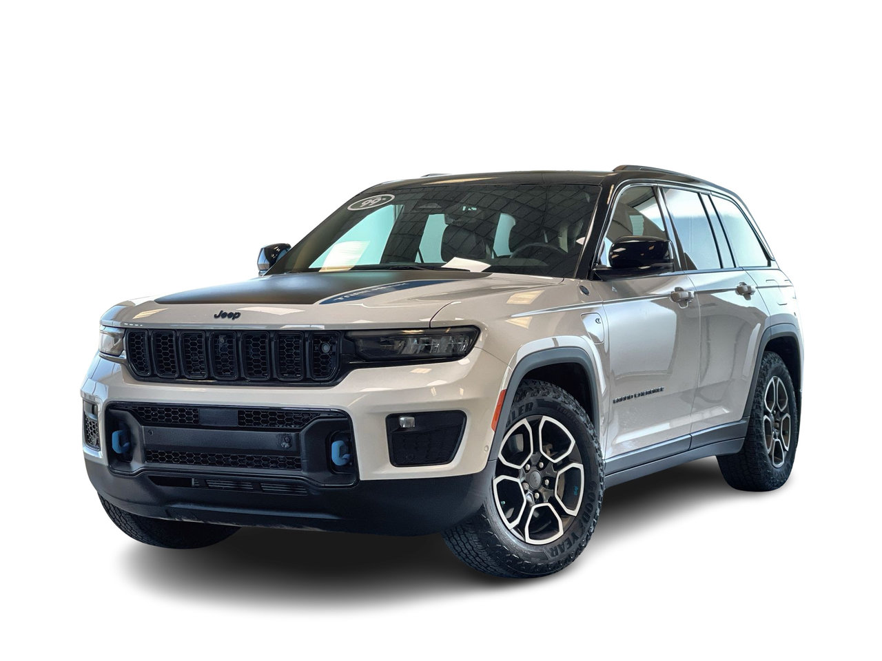 Bright White / Black 2023 Jeep Grand Cherokee 4xe SUV / Crossover Four-Wheel Drive Automatic