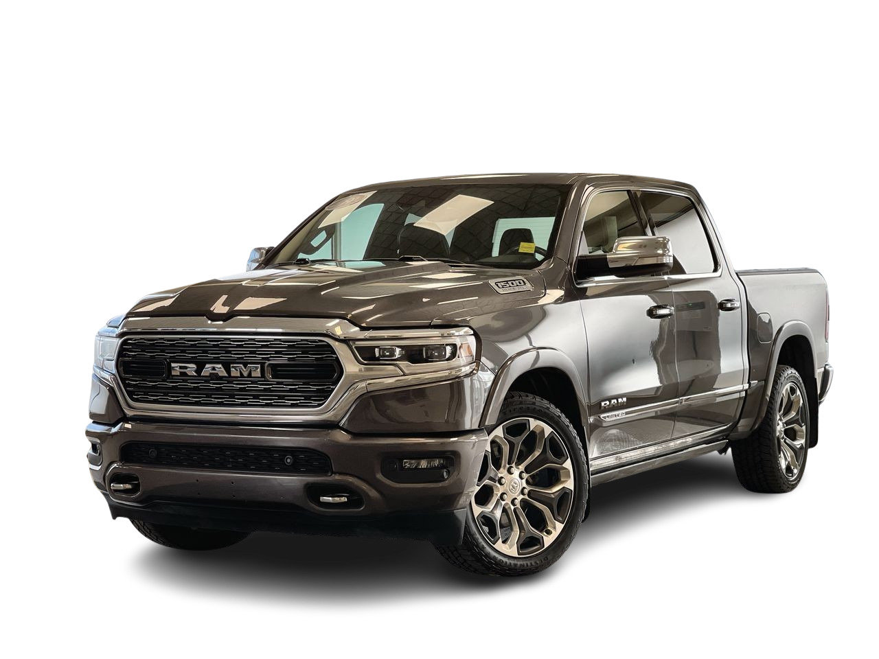 Black 2021 RAM 1500 Pickup Truck Four-Wheel Drive Automatic