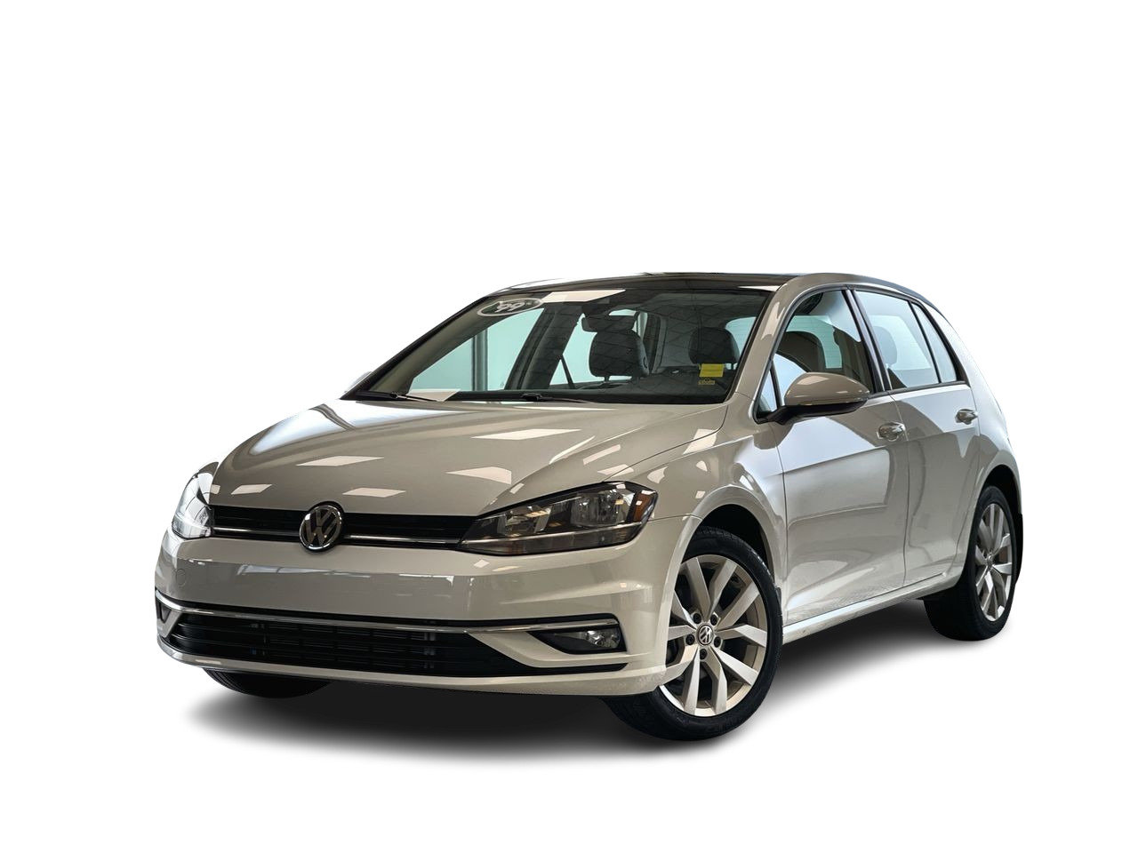 Pure White 2021 Volkswagen Golf Hatchback Automatic