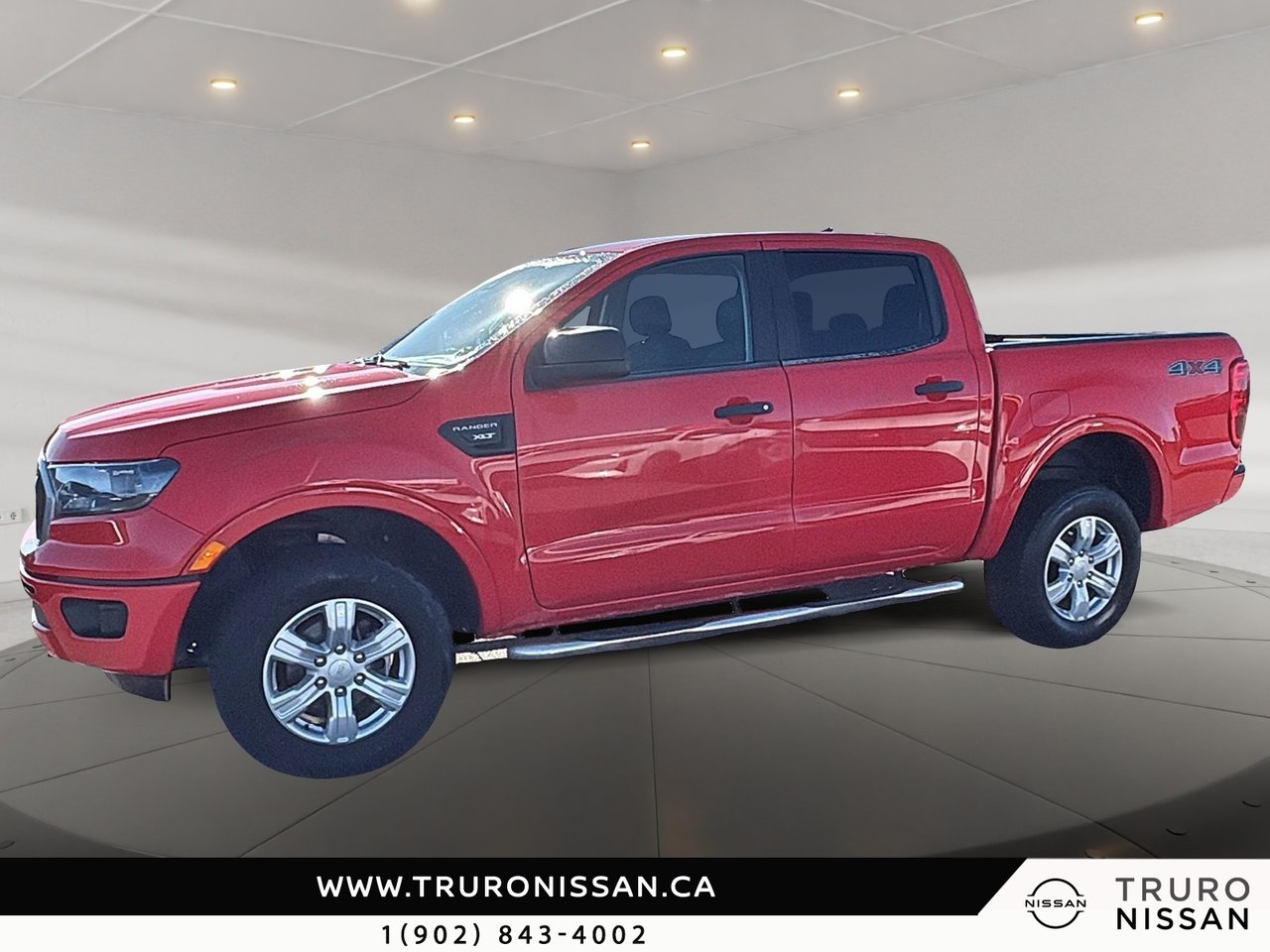 Race Red 2020 Ford Ranger Pickup Truck Four-Wheel Drive Automatic