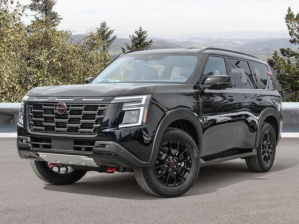 Super Black 2026 Nissan Armada SUV / Crossover Four-Wheel Drive Automatic
