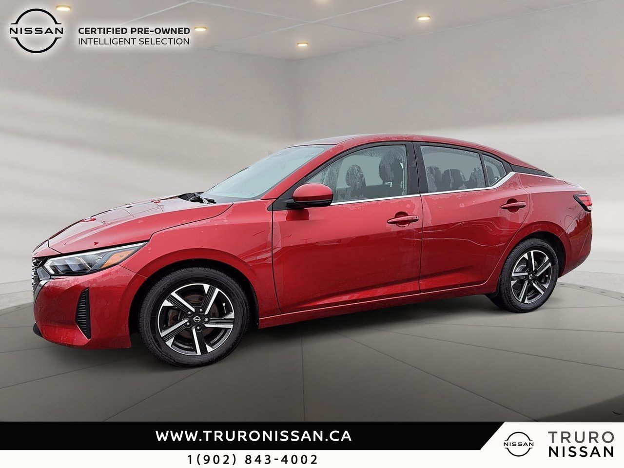 Red (SCARLET EMBER) 2024 Nissan Sentra Sedan Front-Wheel Drive Automatic