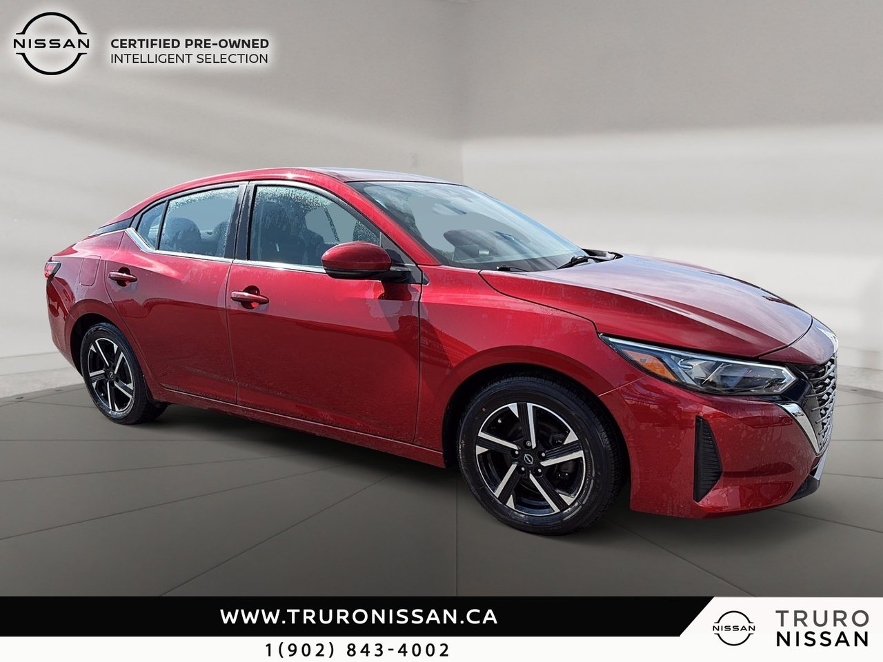 Red (Scarlet Ember Tintcoat) 2024 Nissan Sentra Sedan Front-Wheel Drive Continuously Variable Transmission