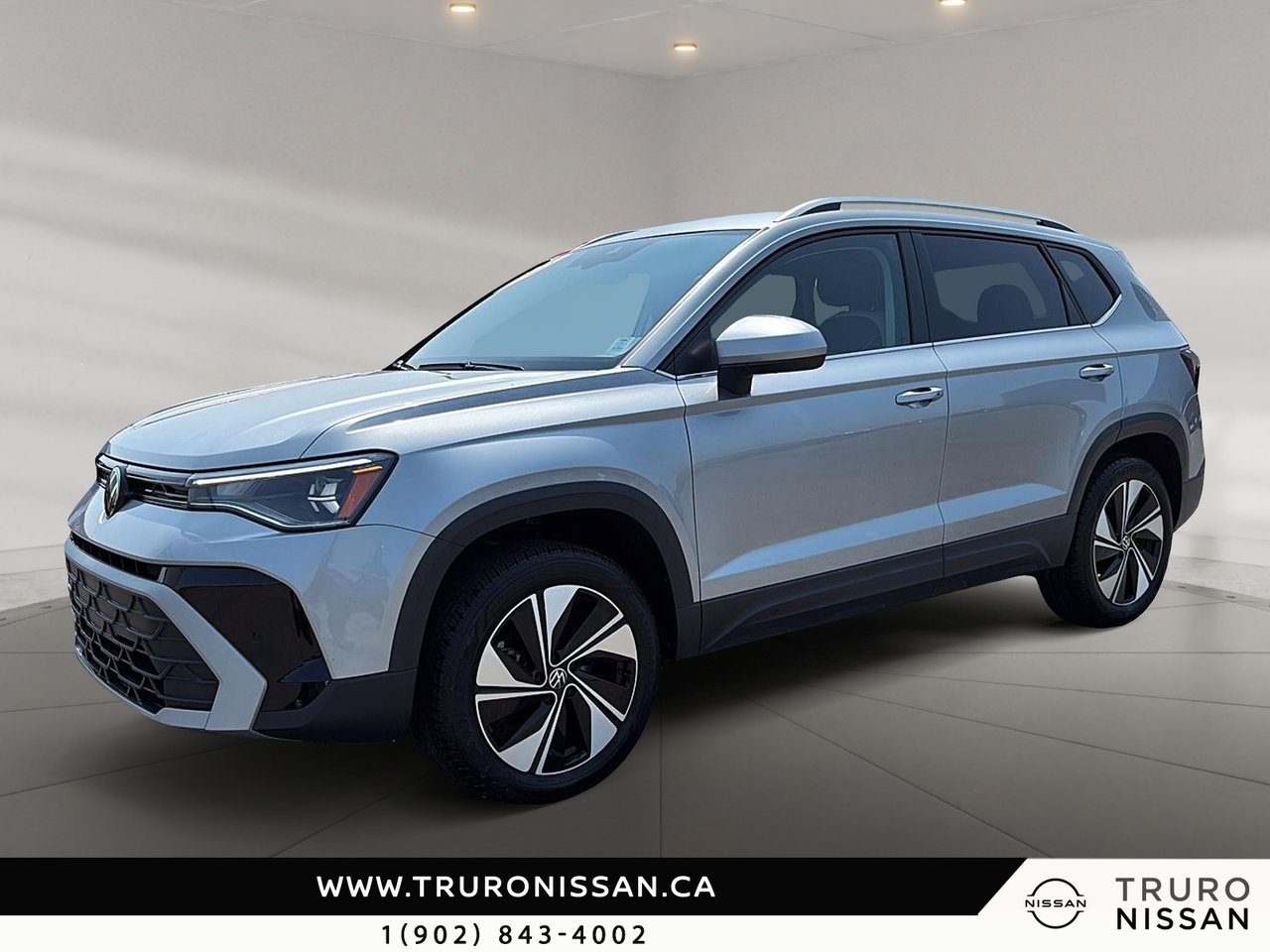 Silver 2025 Volkswagen Taos SUV / Crossover All-Wheel Drive 8-Speed Automatic