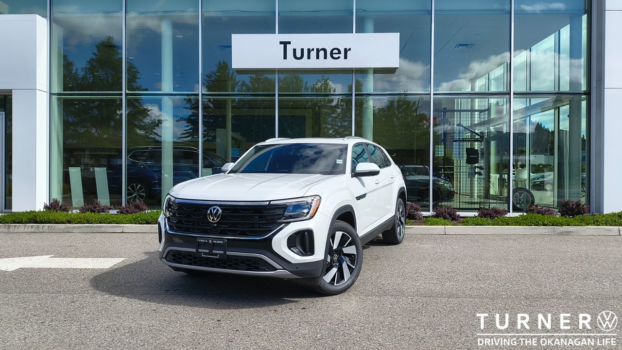 ORYX WHITE PEARL 2025 Volkswagen Atlas Cross Sport SE 4Motion with Technology SUV / Crossover All-Wheel Drive Automatic