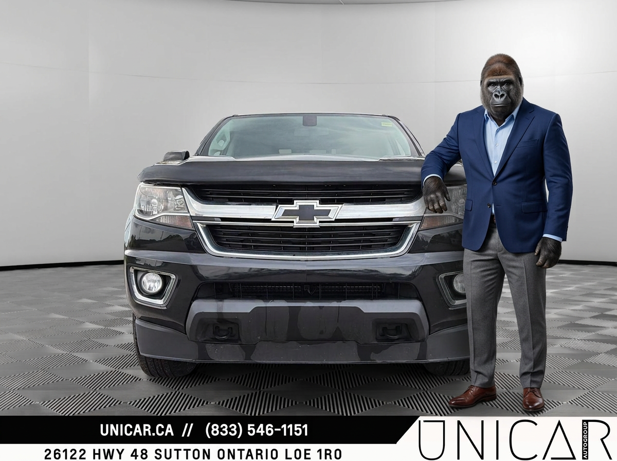 Black 2017 Chevrolet Colorado Pickup Truck Four-Wheel Drive Automatic