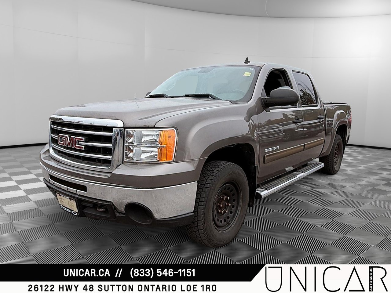 Brown 2013 GMC Sierra 1500 Pickup Truck Four-Wheel Drive Automatic