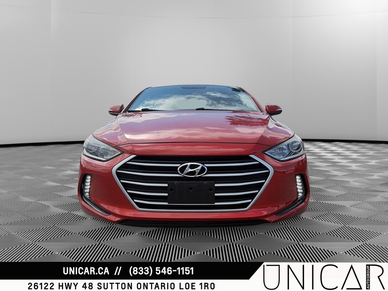 Orange 2017 Hyundai Elantra Sedan Automatic
