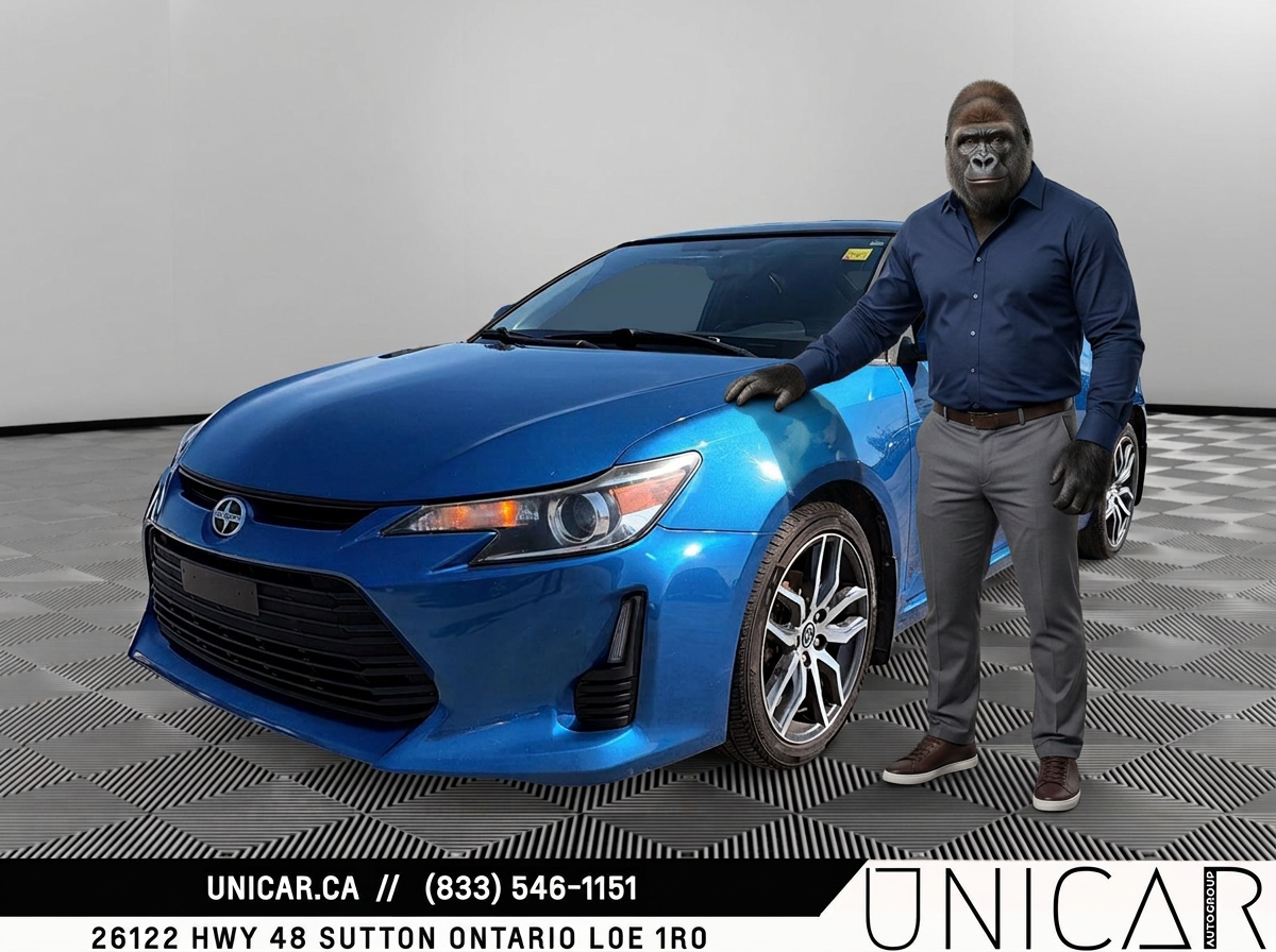 Blue 2016 Scion tC Coupe Front-Wheel Drive Manual