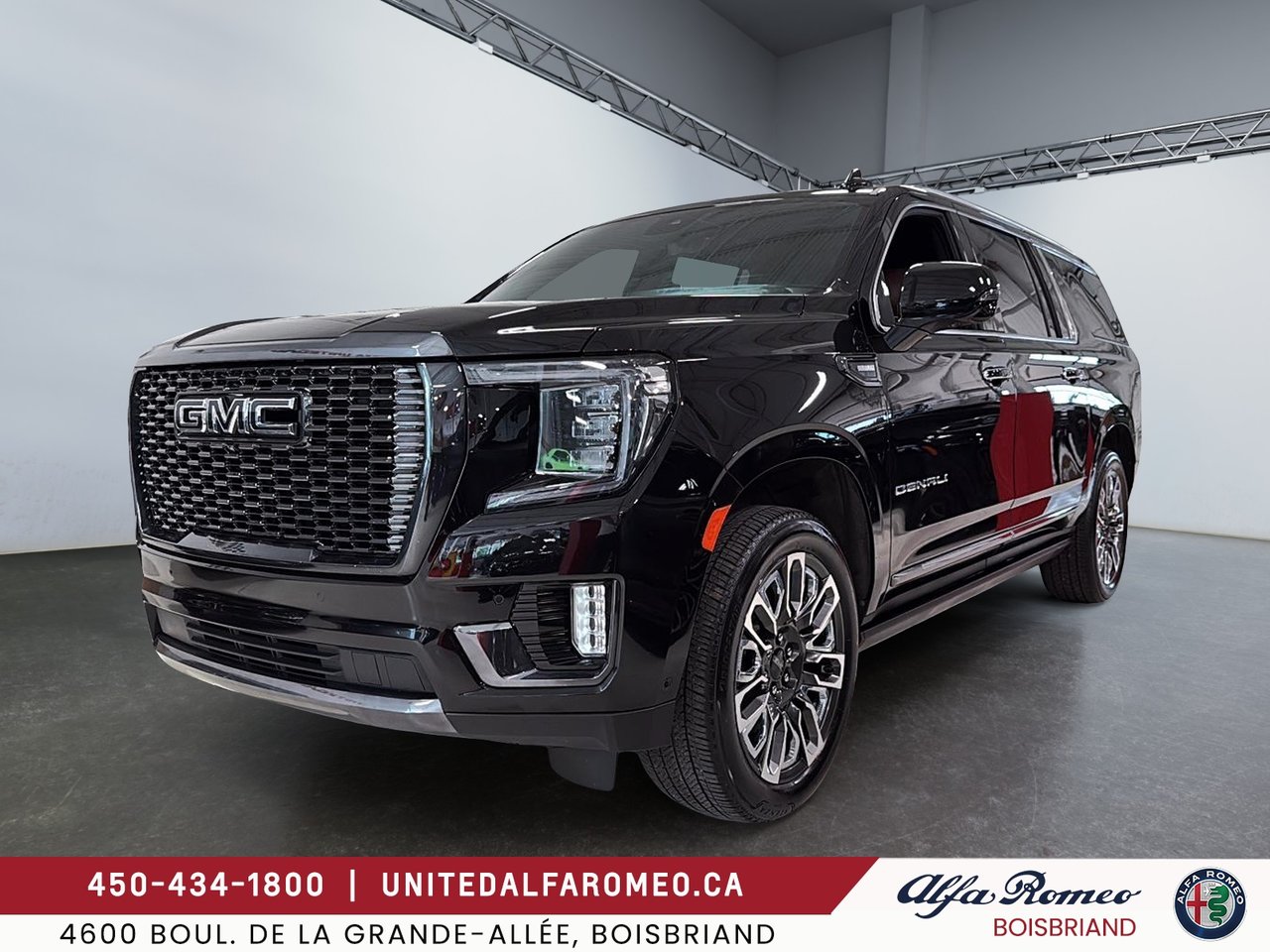 Onyx Black 2023 GMC Yukon XL Denali Ultimate 4WD SUV / Crossover Four-Wheel Drive Automatic