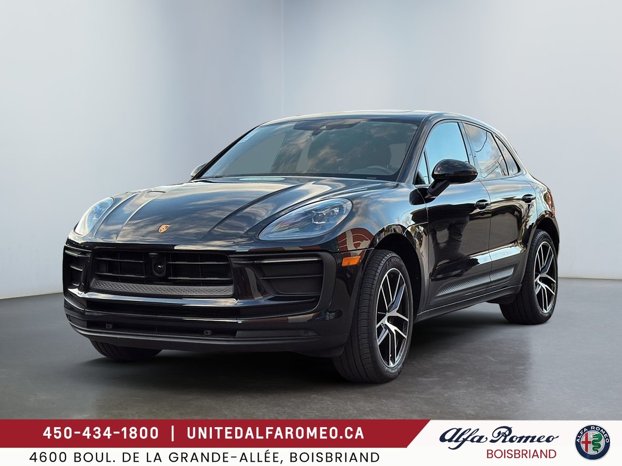 Black 2025 Porsche Macan SUV / Crossover All-Wheel Drive Automatic