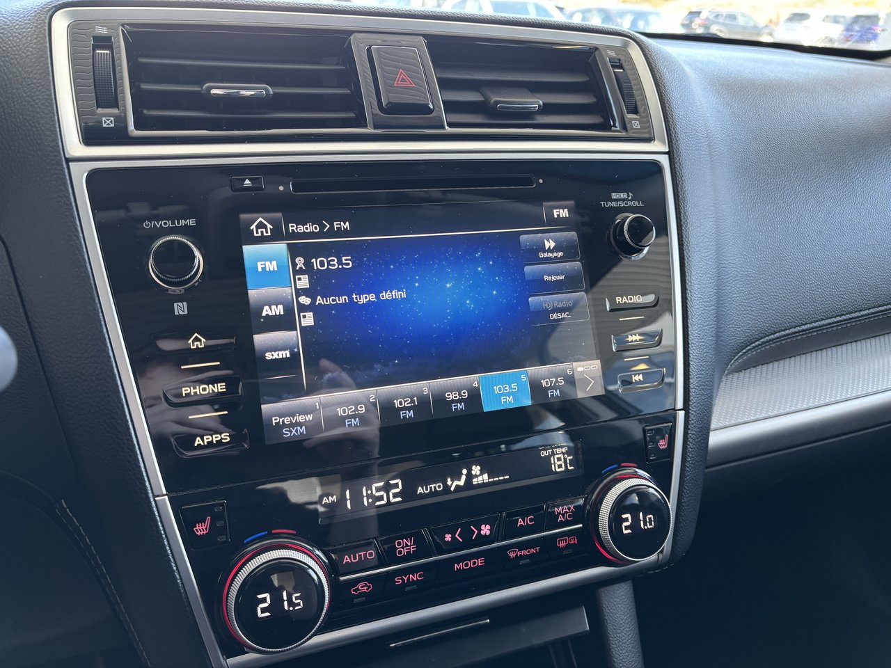 2018 Subaru Legacy 2.5i Touring CVT