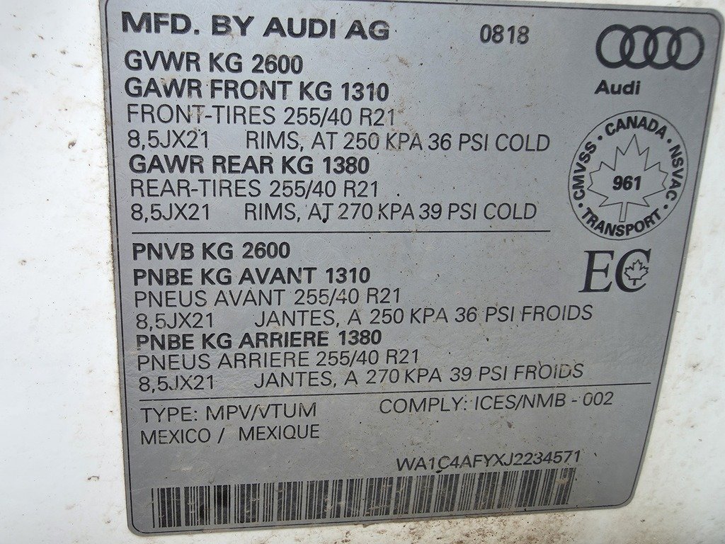 Audi SQ5 TECHNIK 2018