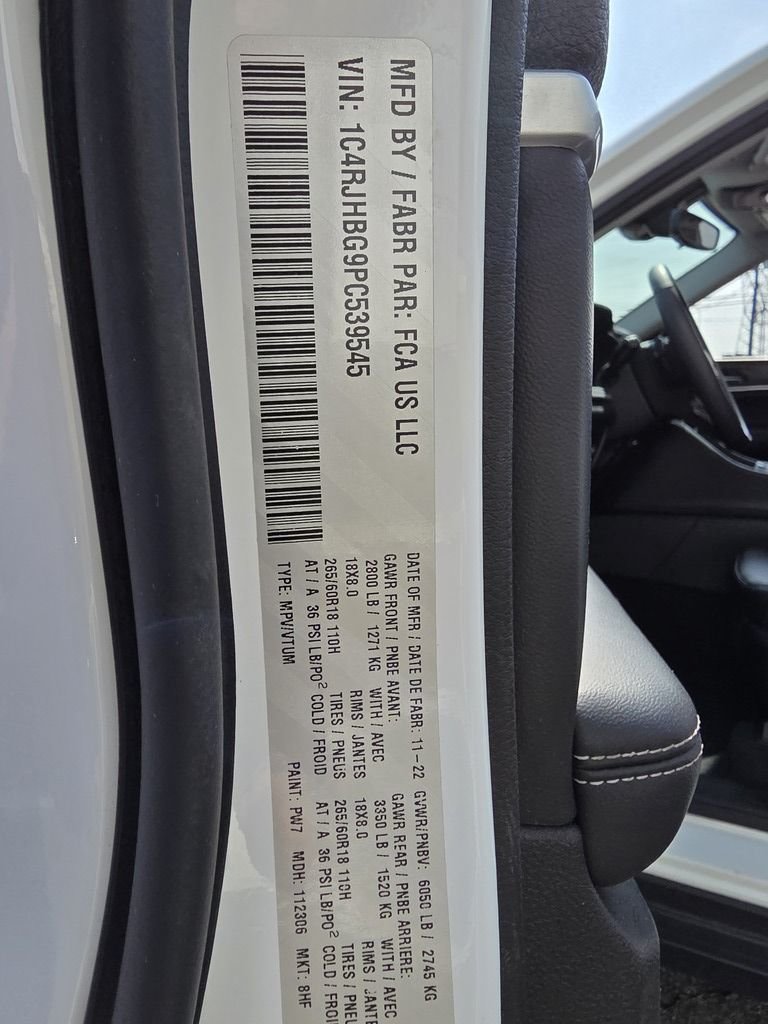 2023 Jeep Grand Cherokee LIMITED