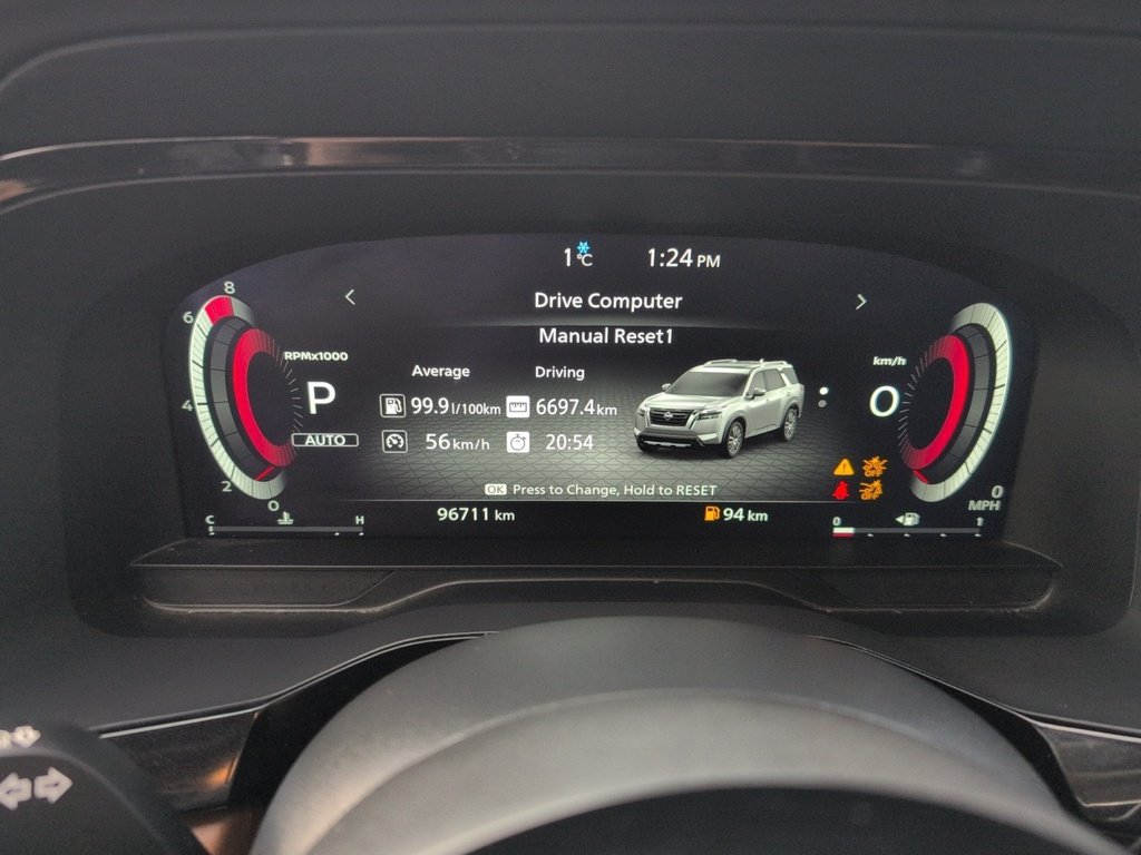 2024 Nissan Pathfinder PLATINUM AWD! Brown Leather Interior !