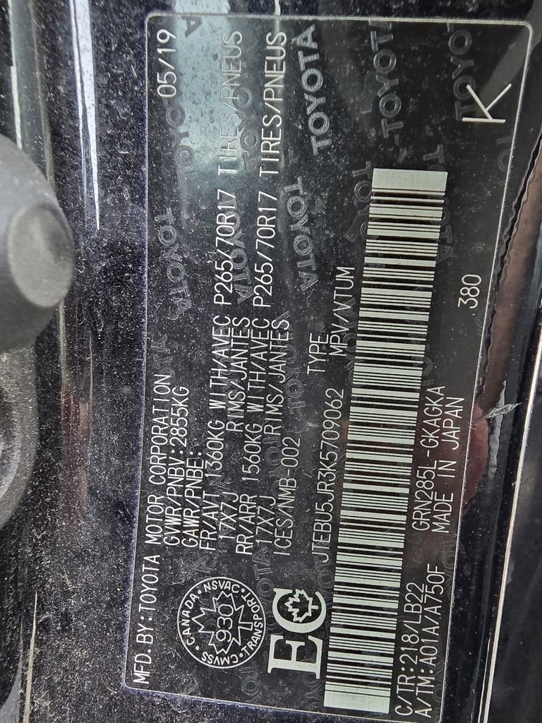 2019 Toyota 4Runner BASE