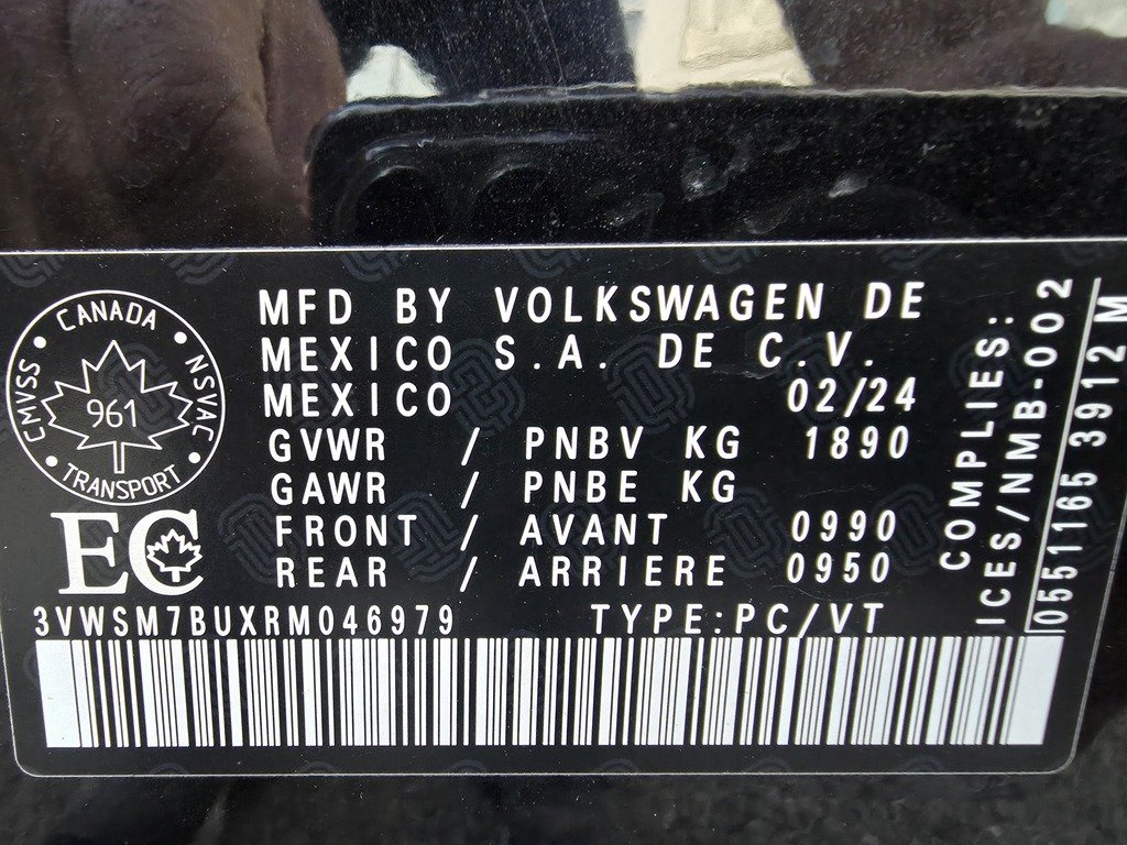 2024 Volkswagen Jetta COMFORTLINE