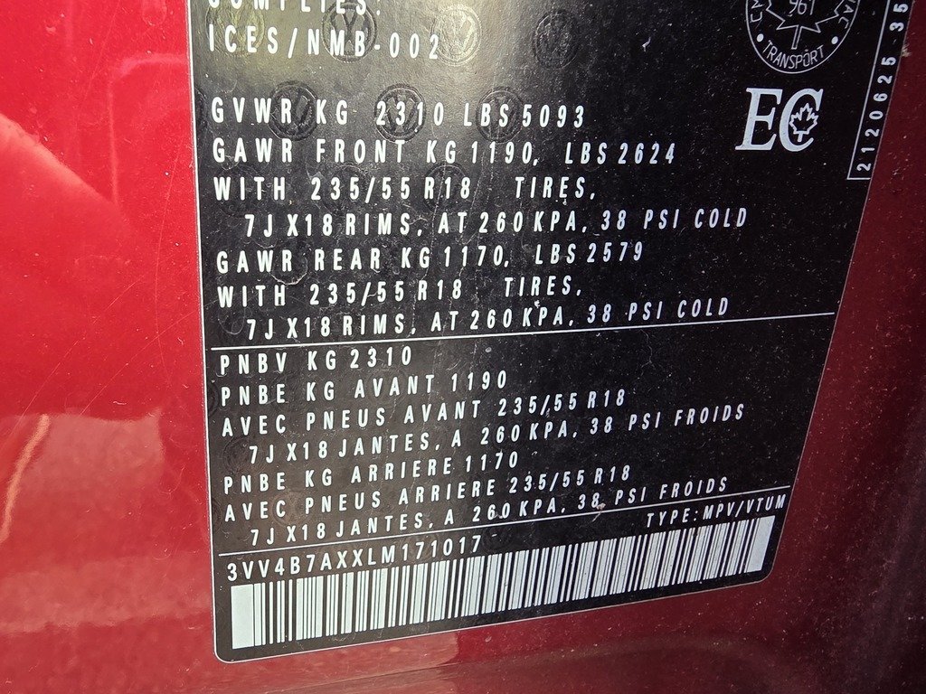 2020 Volkswagen Tiguan HIGHLINE