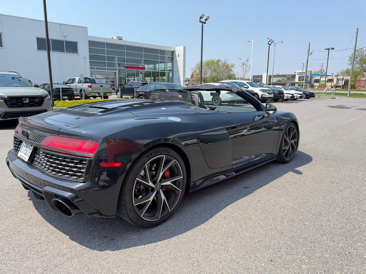 Audi R8 Spyder V10 performance FULL PPF 2022-4