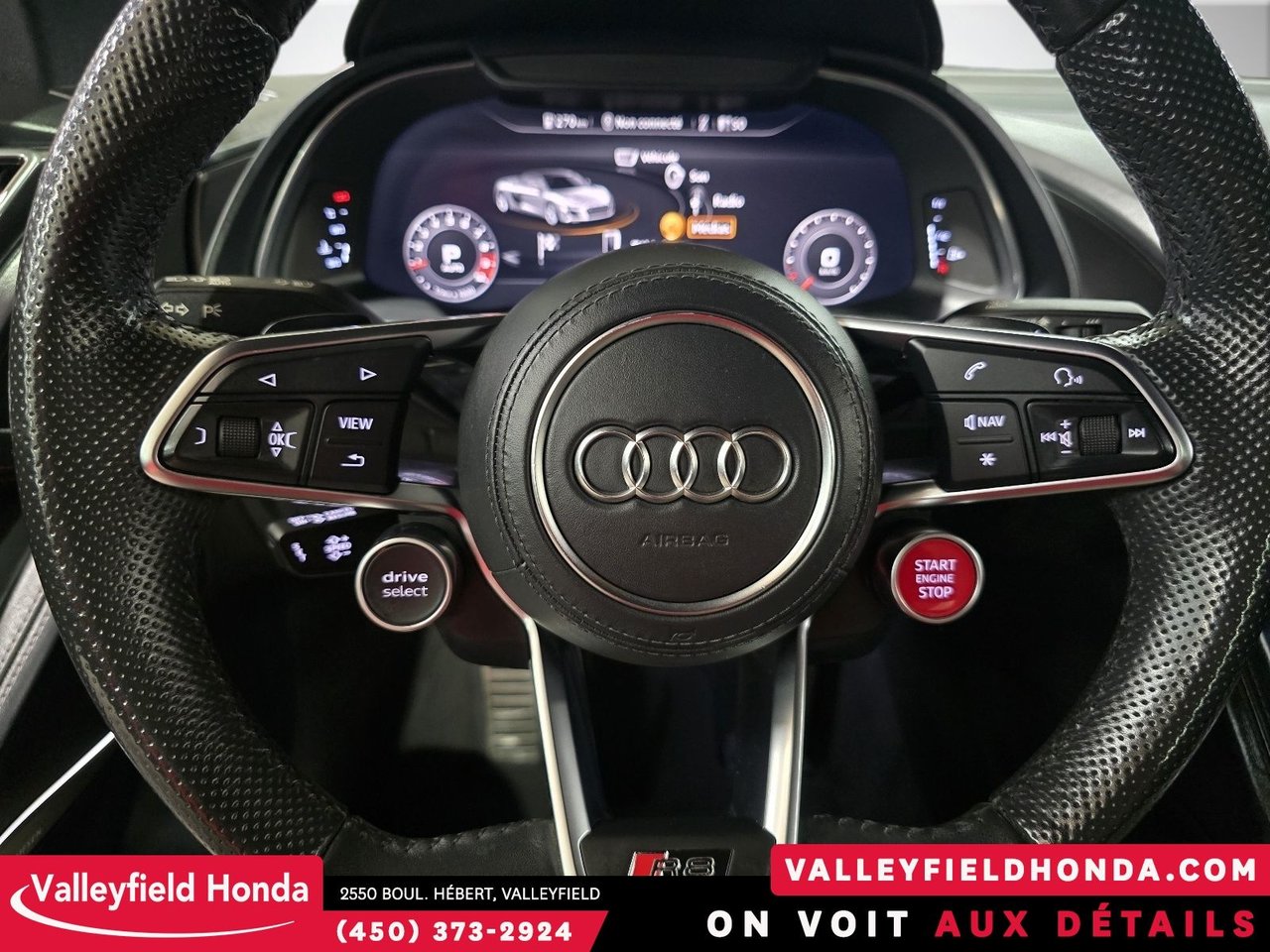 Audi R8 Spyder V10 performance FULL PPF 2022-19