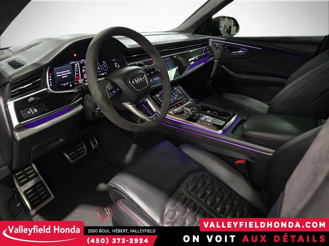 Audi RS Q8 Black Optics Package - Pneus 23po 2022-11