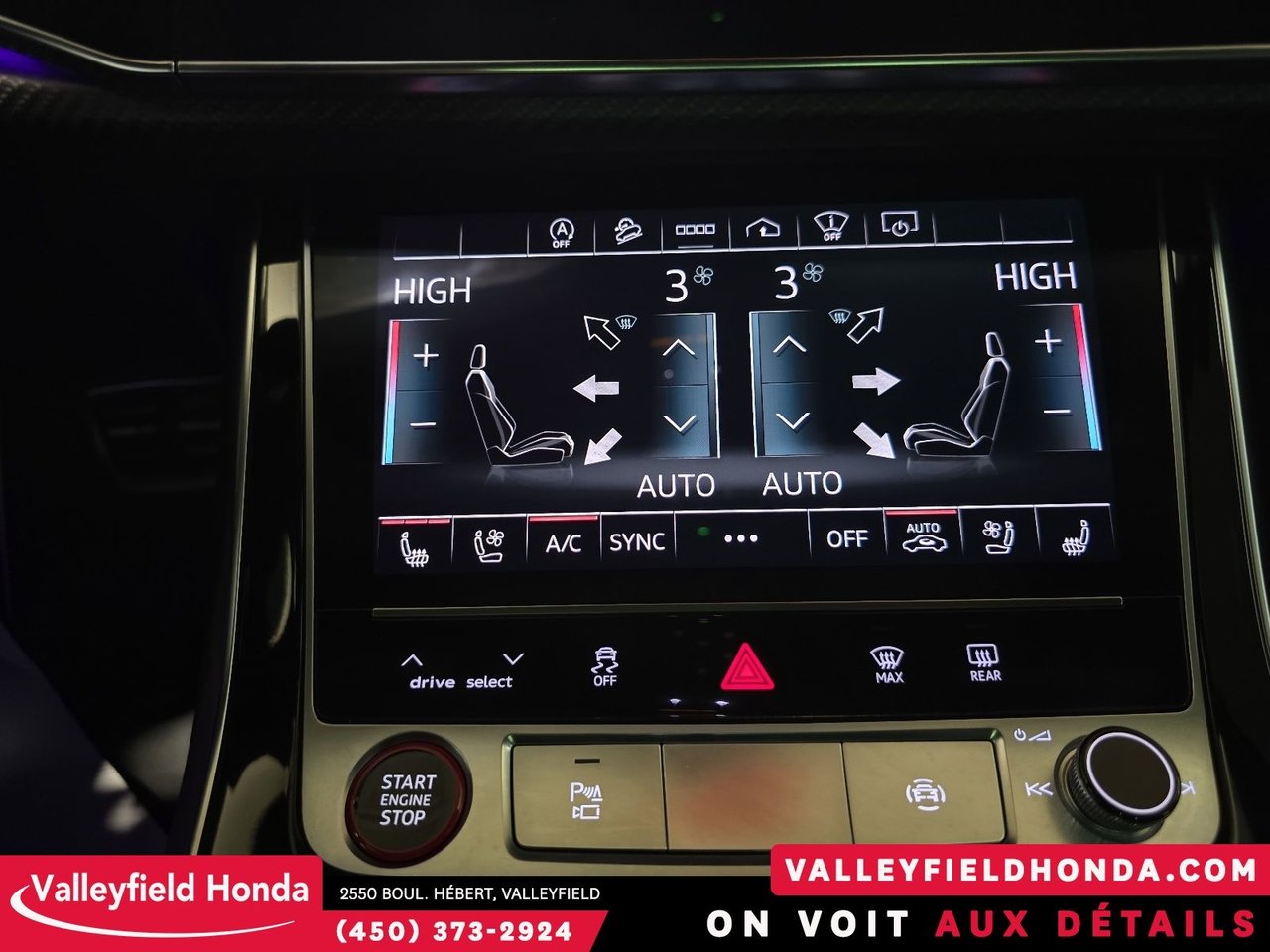 Audi RS Q8 Black Optics Package - Pneus 23po 2022-23