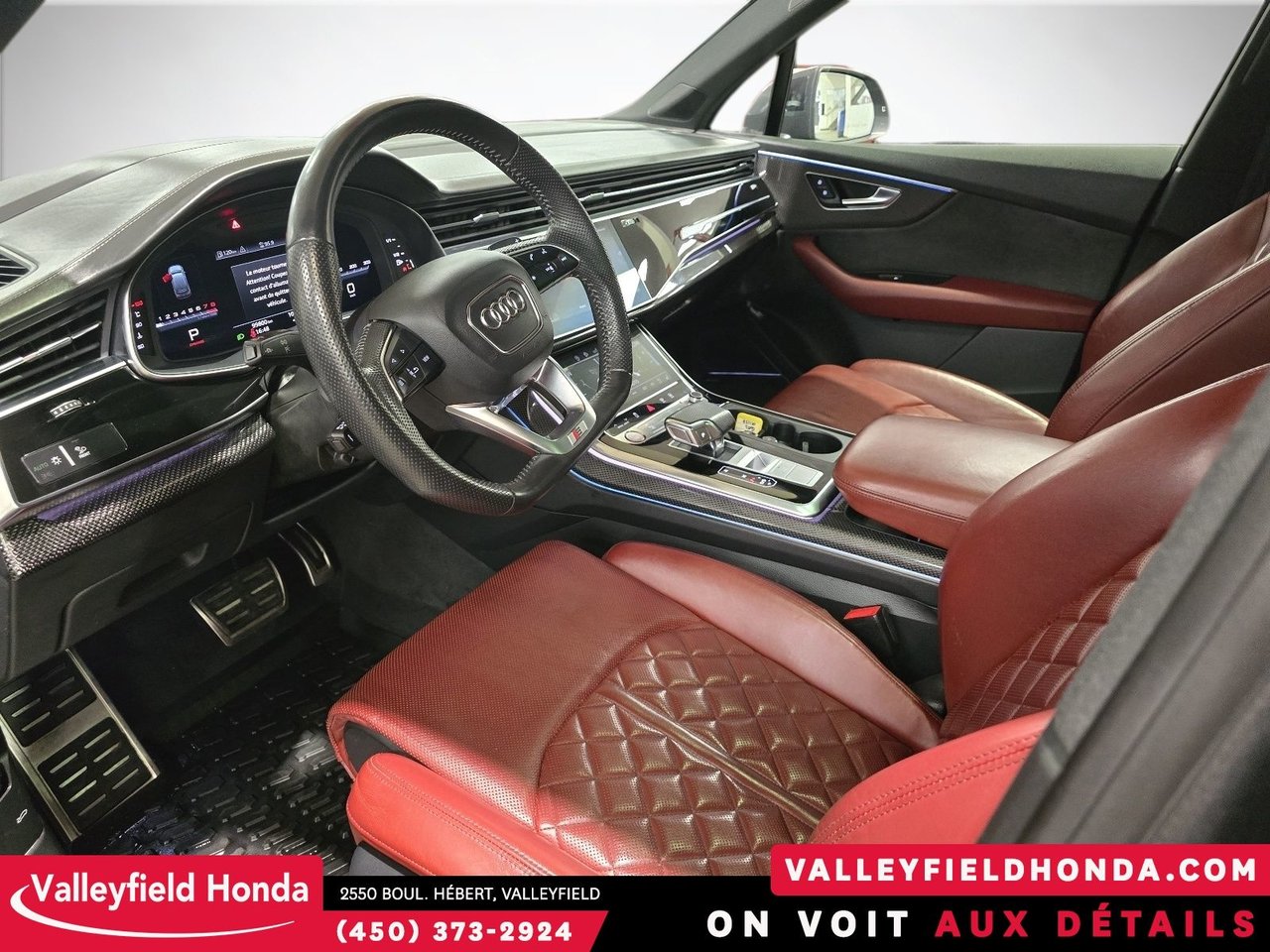 2020 Audi SQ7 500 HP - CUIR CHAUFFANT ET VENTILÉ-15