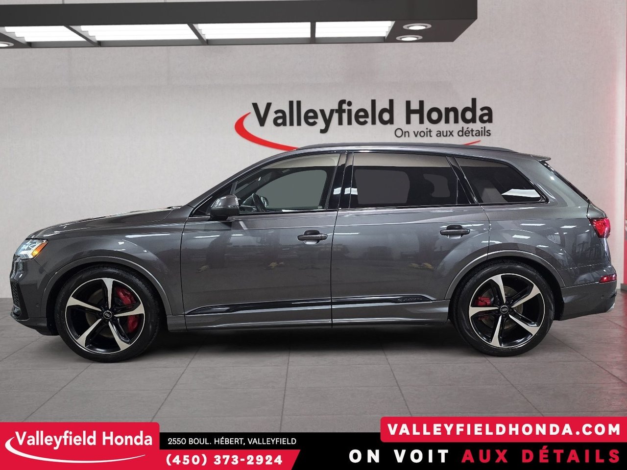 2020 Audi SQ7 500 HP - CUIR CHAUFFANT ET VENTILÉ-9