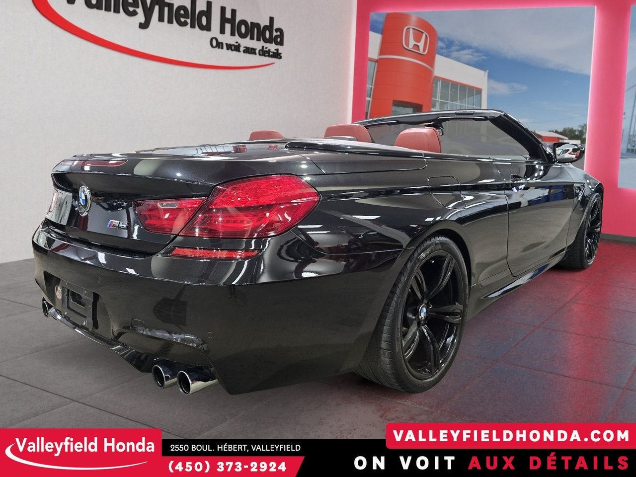2016 BMW M6 CONVERTIBLE - RARE ET TRÈS BAS KM IMPECCABLE-7