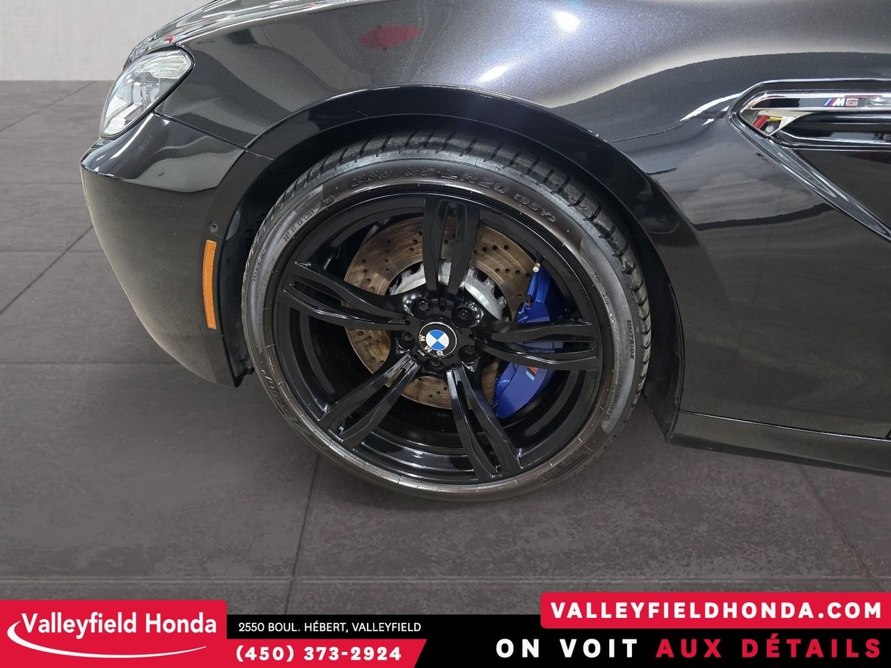 2016 BMW M6 CONVERTIBLE - RARE ET TRÈS BAS KM IMPECCABLE-12