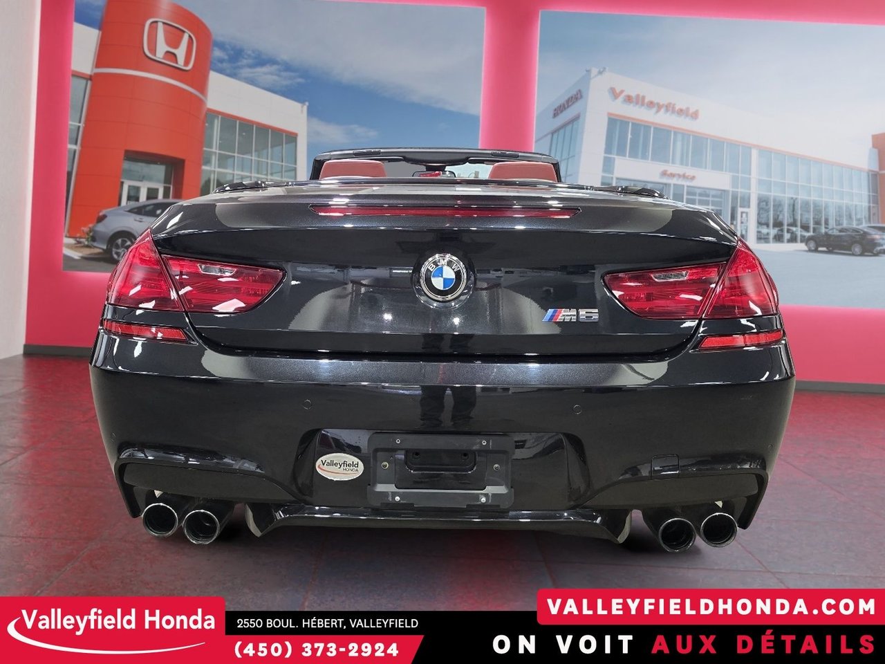 2016 BMW M6 CONVERTIBLE - RARE ET TRÈS BAS KM IMPECCABLE-8