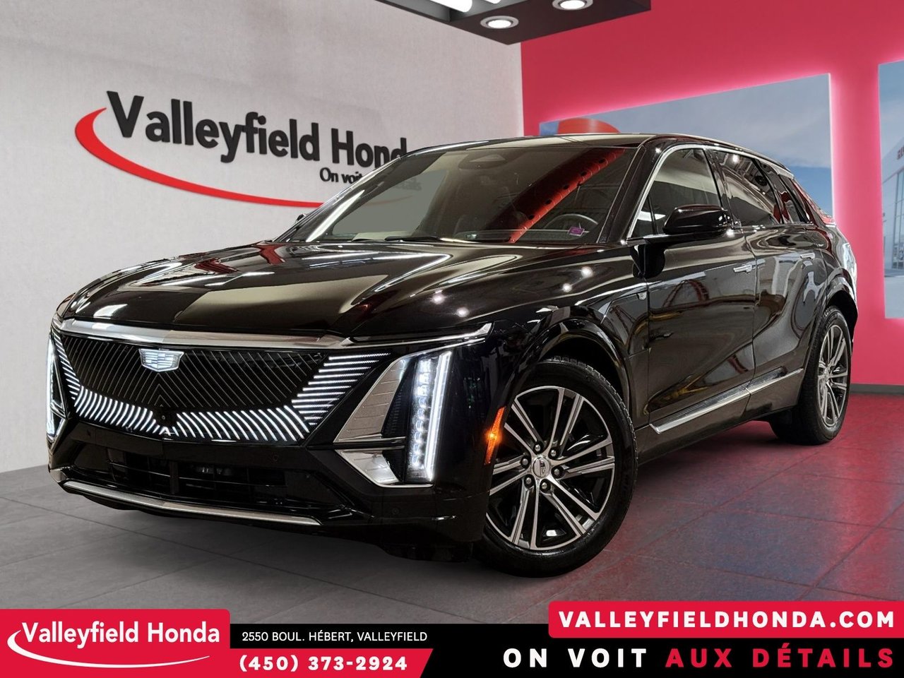 Black 2023 Cadillac LYRIQ SUV / Crossover Rear-Wheel Drive Automatic