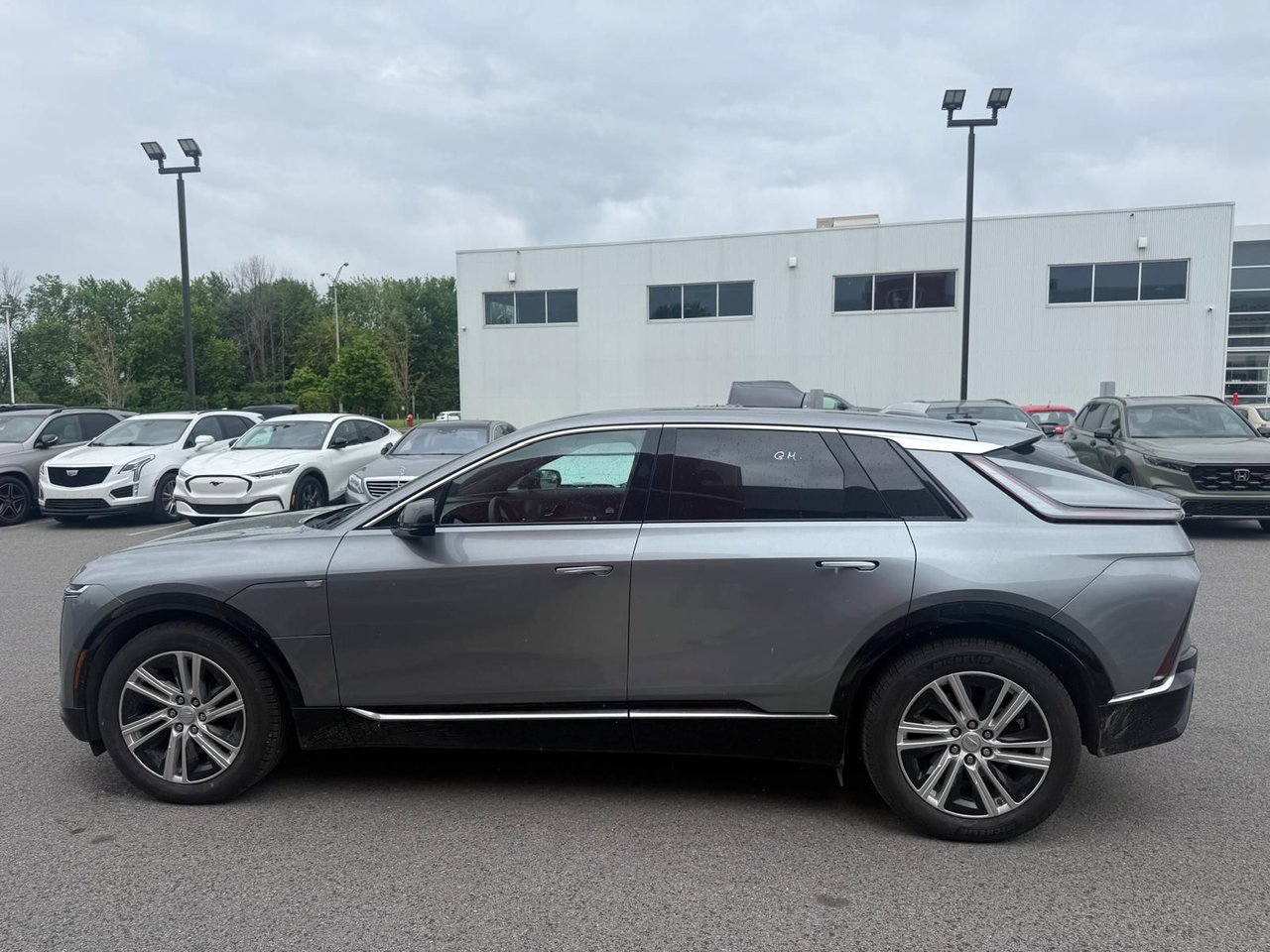 Gray 2024 Cadillac LYRIQ Tech AWD SUV / Crossover All-Wheel Drive Automatic