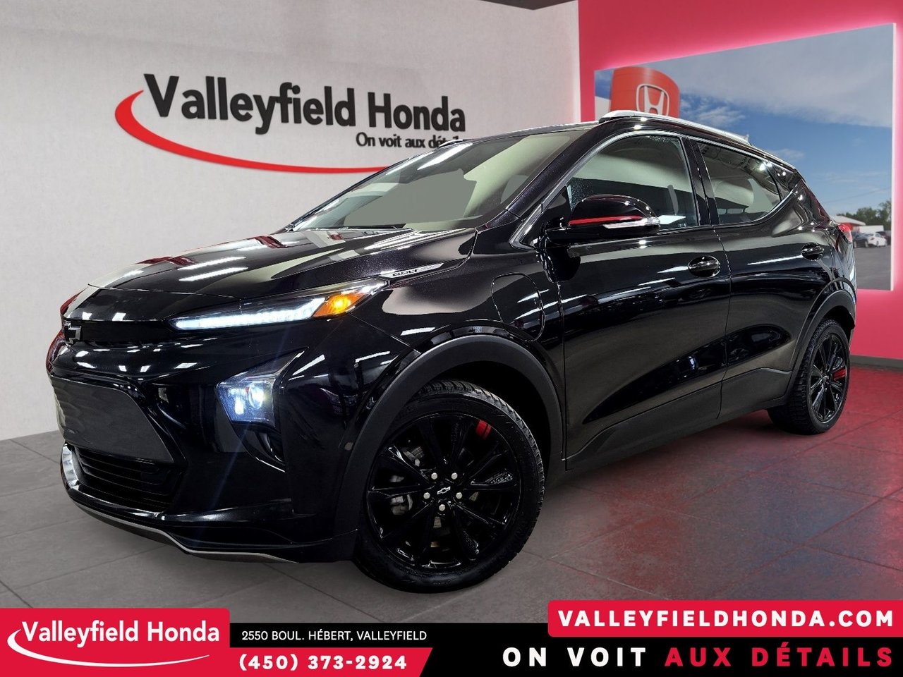 Black 2023 Chevrolet Bolt EUV Hatchback Front-Wheel Drive Automatic