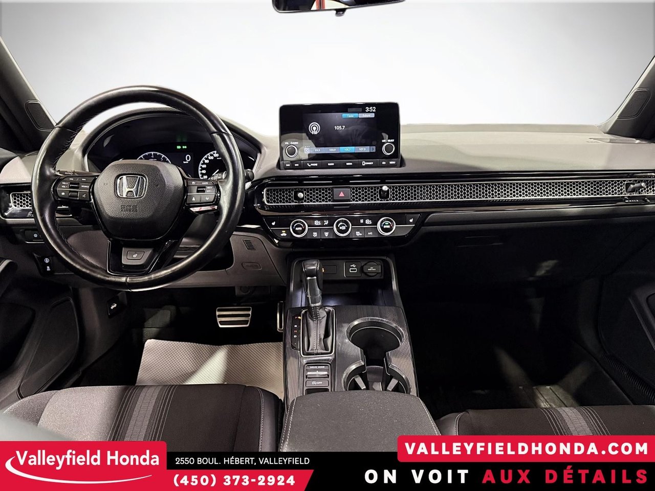 Honda Civic Hatchback Sport CERTIFIÉ GARANTIE 7 ANS 160000KM PROPULSEUR 2022-10