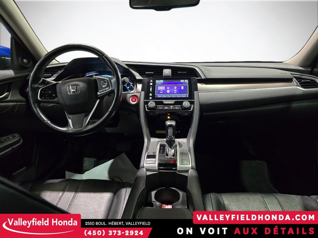 2018 Honda Civic Sedan Touring OCCASION APPROUVÉ HONDA-13